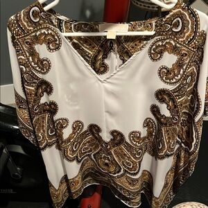 Michael Kors Paisley Print Women's Top